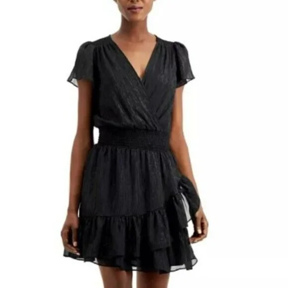 michael kors petite cocktail dresses Michael michael kors sequined sleeveless dress, regular and petite Jacks and Gill Apparel
